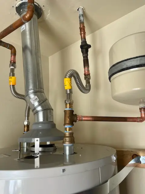 Water heater installation and plumbing repair in Alief